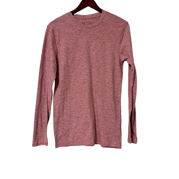 BKE Shirt Mens Medium Red Heather Long Sleeve Pullover Buckle BKE - Picture 1 of 4